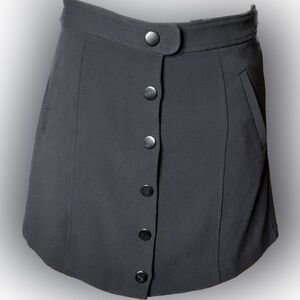 Snap Up Mini Skirt Size 4